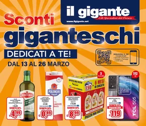 Offerte di Iper e super a Piazza Brembana | Sconti giganteschi in Il Gigante | 13/3/2025 - 26/3/2025