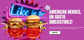 Offerte di Ristoranti a Gerenzano | American Heroes, un gusto irresistibile! in American Graffiti | 7/3/2025 - 14/3/2025