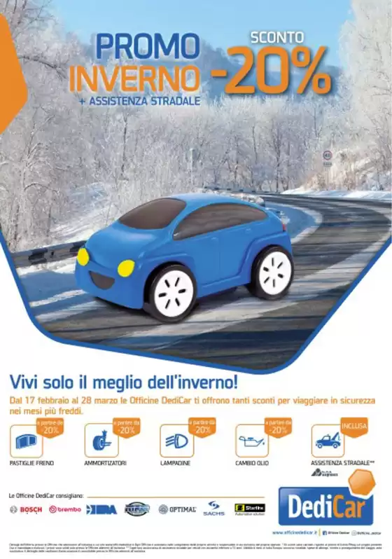 Volantino Dedicar a Cagliari | Promo inverno | 7/3/2025 - 28/3/2025