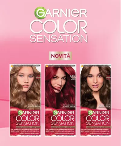 Offerte di Cura casa e corpo a San Sperate | Color Sensation in Garnier | 12/3/2025 - 13/4/2025