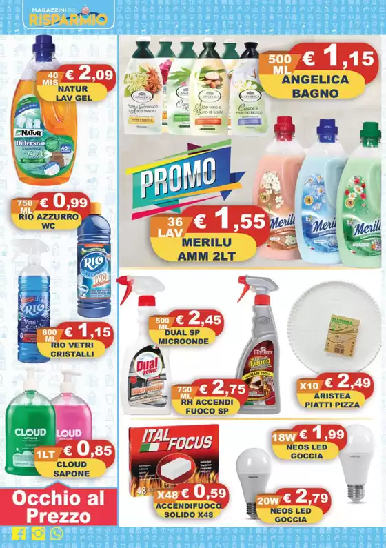 Volantino Magazzini del Risparmio a Caserta | Offerte valide dal 08 al 15 marzo | 8/3/2025 - 15/3/2025