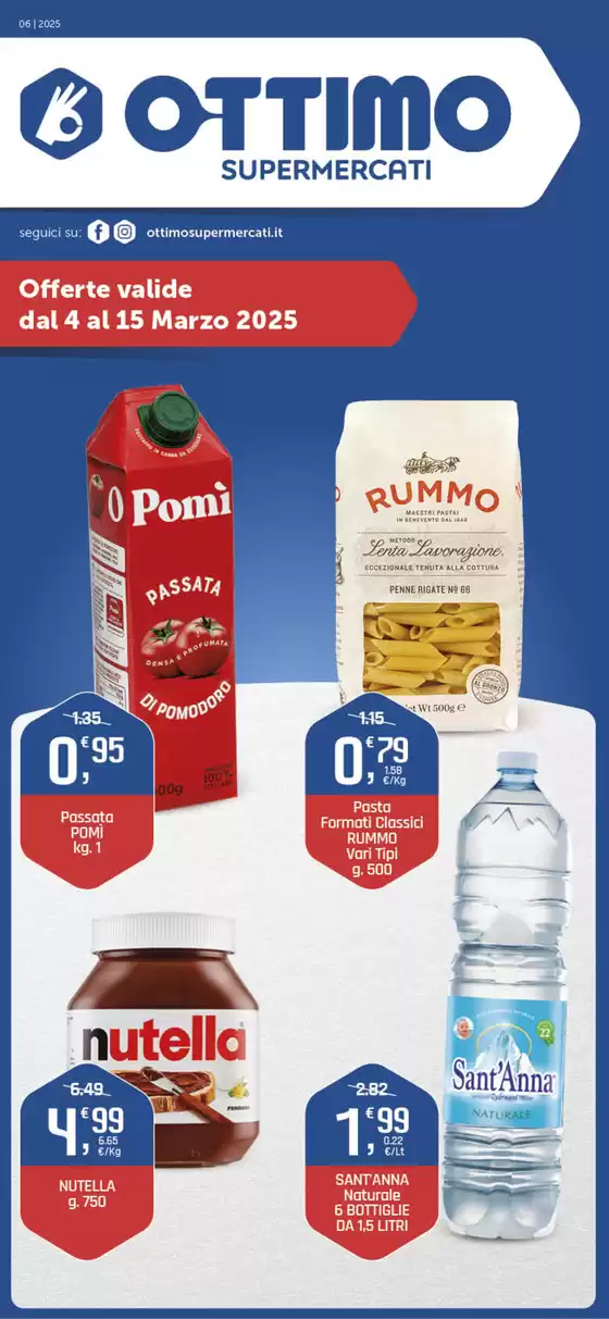 Volantino Ottimo a Grumo Nevano | Offerte valide dal 4 al 15 marzo | 4/3/2025 - 15/3/2025