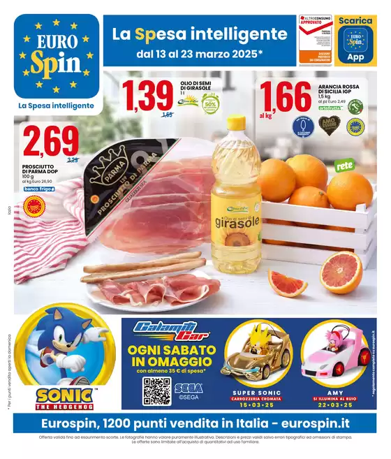 Volantino Eurospin a Citta' Sant'Angelo | Speciale Aperitivo | 13/3/2025 - 23/3/2025