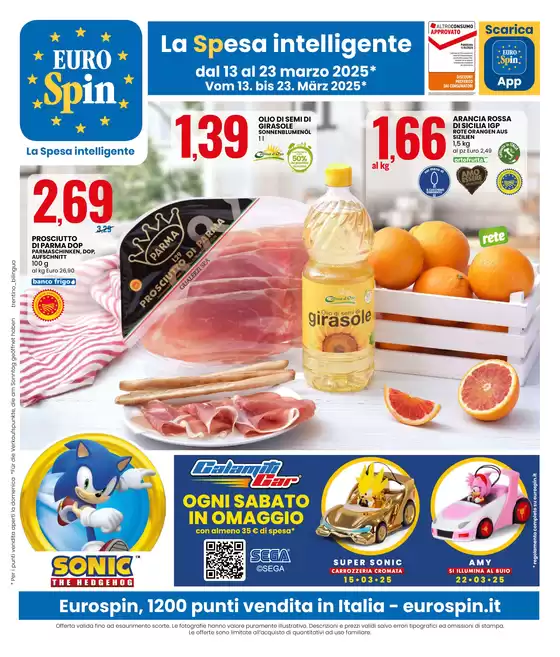 Volantino Eurospin | Speciale Aperitivo | 13/3/2025 - 23/3/2025