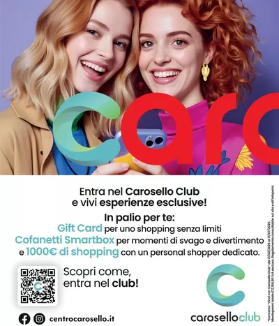 Offerte di Sport e Moda a Zelo Buon Persico | Entra nel Carosello Club 2 in Centro Commerciale Carosello | 10/3/2025 - 23/3/2025