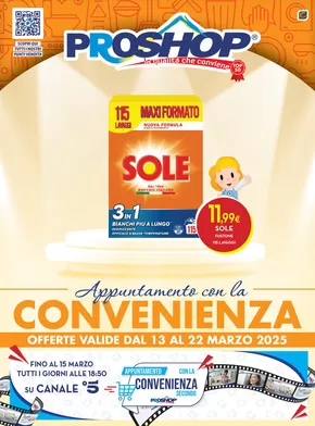 Offerte di Cura casa e corpo a Davoli | Appuntamento con la convenienza  in Proshop | 13/3/2025 - 22/3/2025