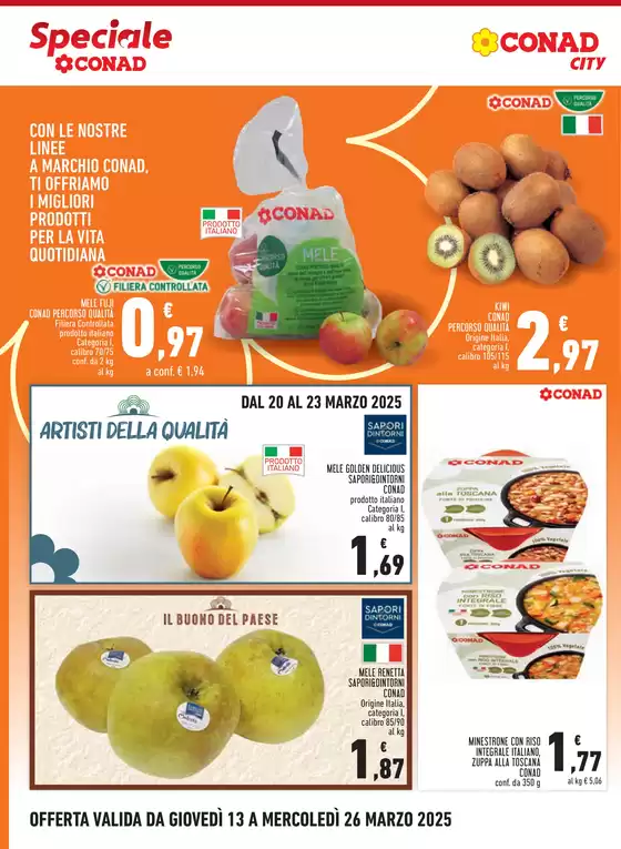 Volantino Conad City a Viareggio | Speciale Conad | 13/3/2025 - 26/3/2025