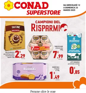 Volantino Conad Superstore a Castelvetrano | Campioni del Risparmio | 12/3/2025 - 23/3/2025