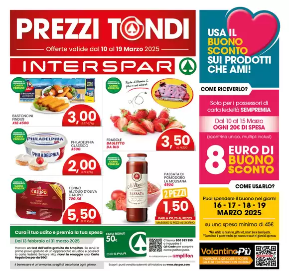 Volantino Interspar a Corigliano-Rossano | Prezzi tondi  | 10/3/2025 - 19/12/2025