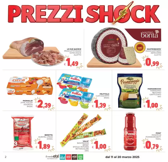 Volantino Etè a Striano | Prezzi Shock | 11/3/2025 - 20/3/2025