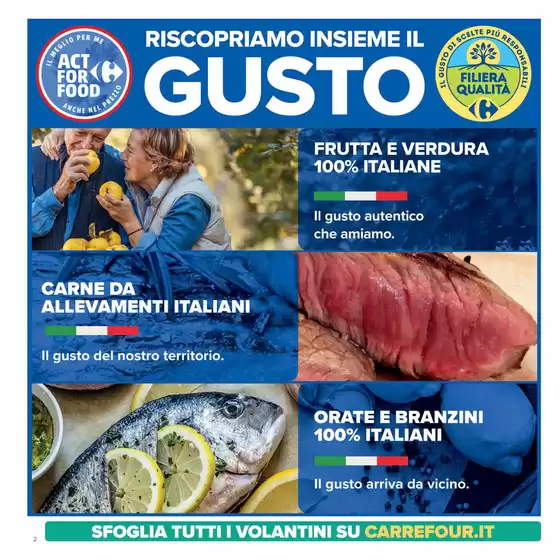 Volantino Carrefour Market a Albano Laziale | Sottocosto freschi  | 10/3/2025 - 24/3/2025