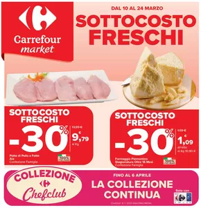 Volantino Carrefour Market a Paderno Dugnano | Sottocosto freschi  | 10/3/2025 - 24/3/2025