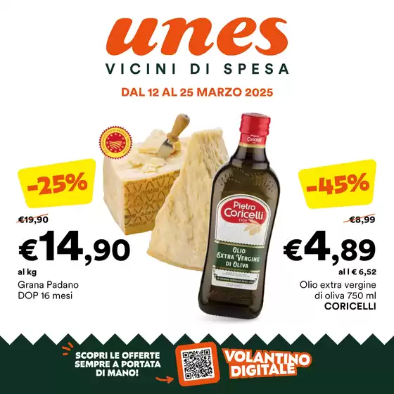 Volantino Unes a Nizza Monferrato | Vicini di spesa | 12/3/2025 - 25/3/2025