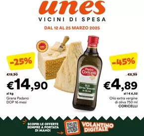 Offerte di Iper e super a Iseo | Vicini di spesa in Unes | 12/3/2025 - 25/3/2025