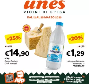 Offerte di Iper e super a Mazzè | Vicini di spesa in Unes | 12/3/2025 - 25/3/2025