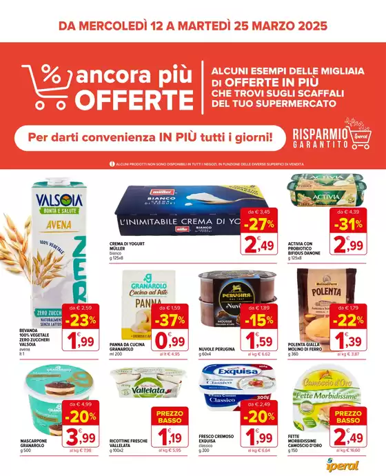 Volantino Iperal a Saronno | Ancora più offerte | 12/3/2025 - 25/3/2025