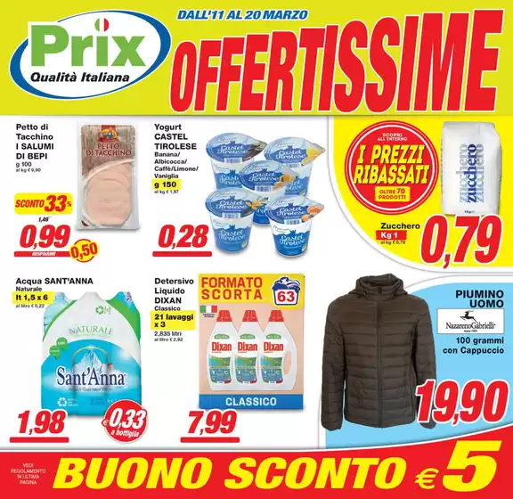 Volantino Prix a Castegnato | Volantino Prix Quality | 11/3/2025 - 20/3/2025