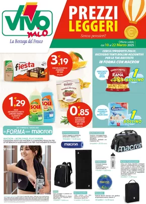 Offerte di Iper e super a Mogoro | Prezzi leggeri  in Vivo Supermercati | 10/3/2025 - 22/3/2025