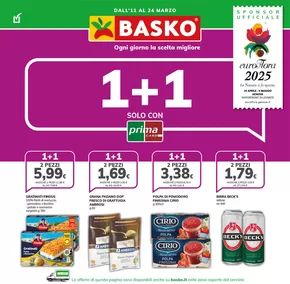 Volantino Basko a Arquata Scrivia | Promo 1+1 | 11/3/2025 - 24/3/2025