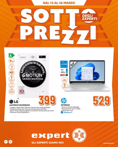 Volantino Expert a Corigliano-Rossano | SOTTOPREZZI | 13/3/2025 - 26/3/2025