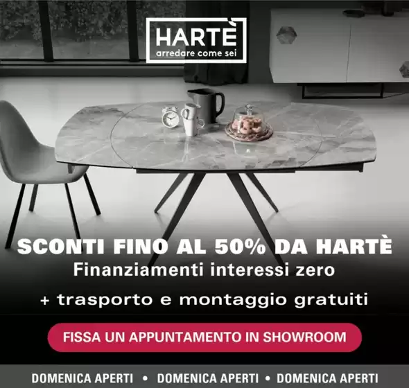 Volantino Hartè a Montalto Uffugo | Sconti fino al 50% | 11/3/2025 - 31/3/2025