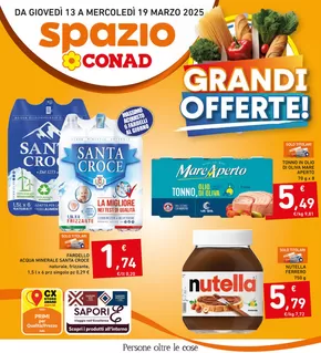 Volantino Spazio Conad a Montenero di Bisaccia | GRANDI OFFERTE! | 13/3/2025 - 19/3/2025