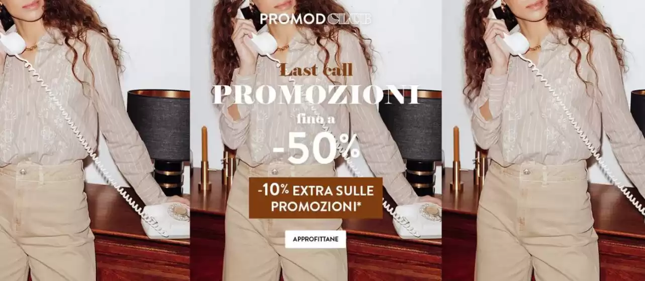 Volantino Promod a Palermo | Fino al -50% | 11/3/2025 - 31/3/2025