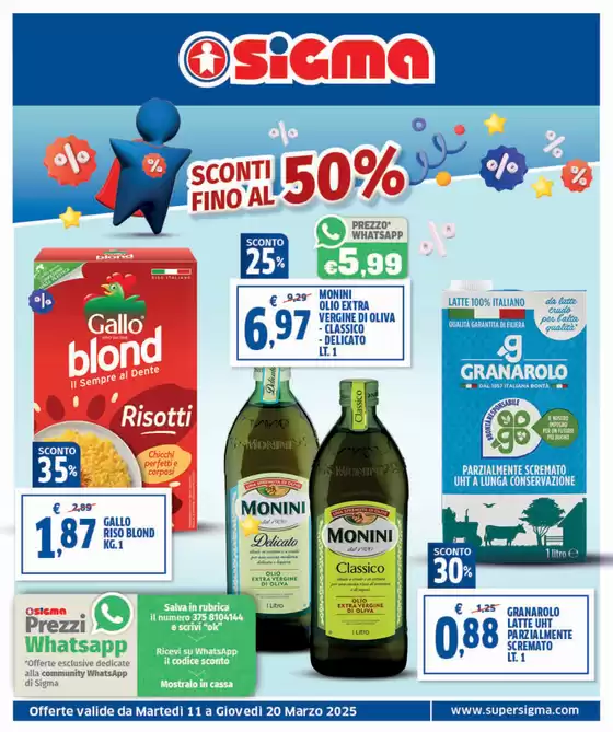 Volantino Sigma a Campobasso | Sconti fino al 50% | 11/3/2025 - 20/3/2025