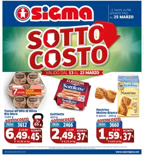 Volantino Sigma a Lerici | Sottocosto | 13/3/2025 - 25/3/2025