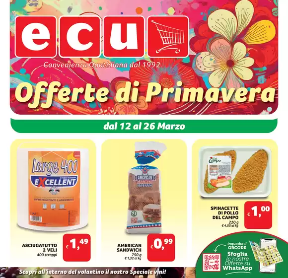 Volantino Ecu a Maranello | Offerte di primavera | 12/3/2025 - 26/3/2025