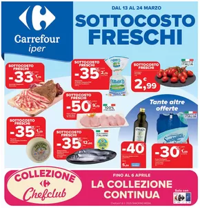 Volantino Carrefour Ipermercati | Sottocosto freschi | 13/3/2025 - 24/3/2025