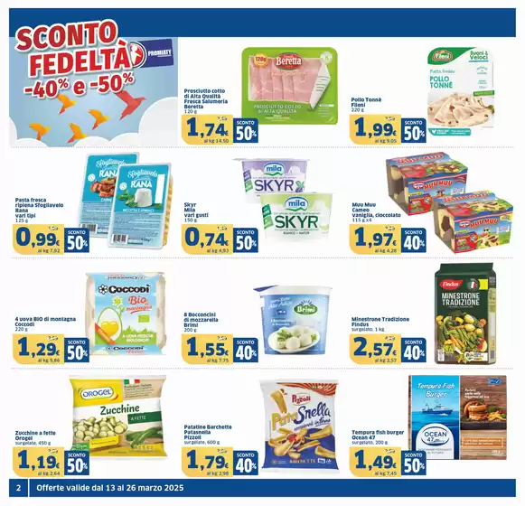 Volantino Sigma a Boffalora sopra Ticino | Sconto fedeltà -40% e -50%, Sigma | 13/3/2025 - 26/3/2025