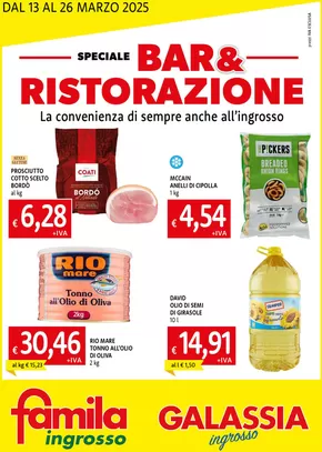 Volantino Galassia a Alessandria | SPECIALE BAR & RISTORAZIONE 13/03 | 13/3/2025 - 26/3/2025