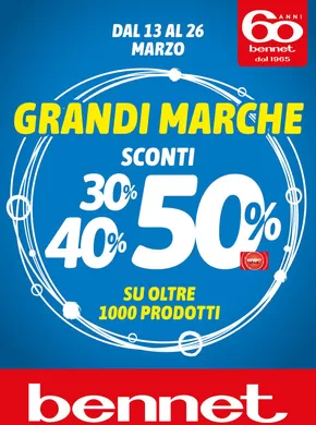 Offerte di Iper e super a Mazzè | Grandi Marche  in Bennet | 13/3/2025 - 26/3/2025