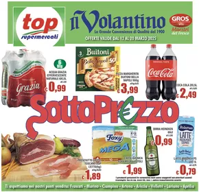 Volantino Top Supermercati a Ariccia | Sottoprezzo | 12/3/2025 - 20/3/2025