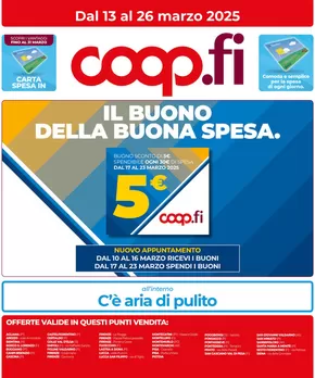 Volantino Coop a Firenze | DAL 13 AL 26 MARZO 2025 | 13/3/2025 - 26/3/2025