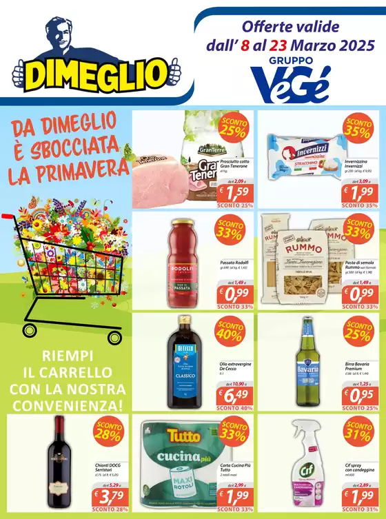 Volantino Dimeglio a Aulla | Da dimeglio e sbocciata la primavera | 12/3/2025 - 23/3/2025