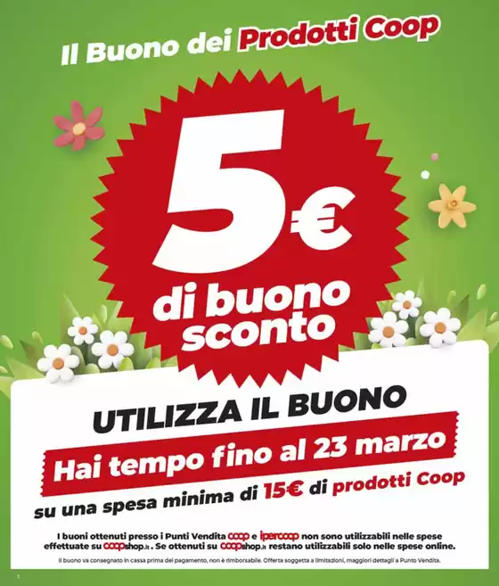 Volantino Ipercoop a Sarzana | Sconti 30% - 40% - 50% | 13/3/2025 - 26/3/2025