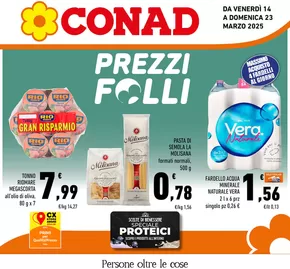 Offerte di Iper e super a Taranto | PREZZI FOLLI in Conad | 14/3/2025 - 23/3/2025
