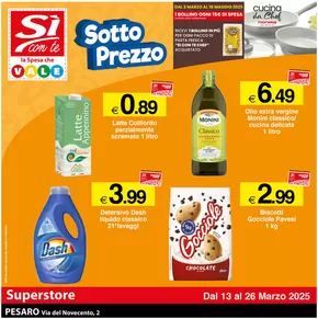 Volantino Si con te superstore a Pesaro | Sotto Prezzo | 13/3/2025 - 26/3/2025