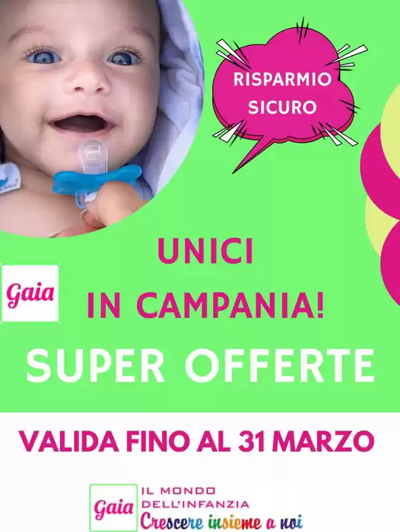 Volantino Sanitaria Gaia a Casalnuovo di Napoli | Risparmio Sicuro | 12/3/2025 - 31/3/2025