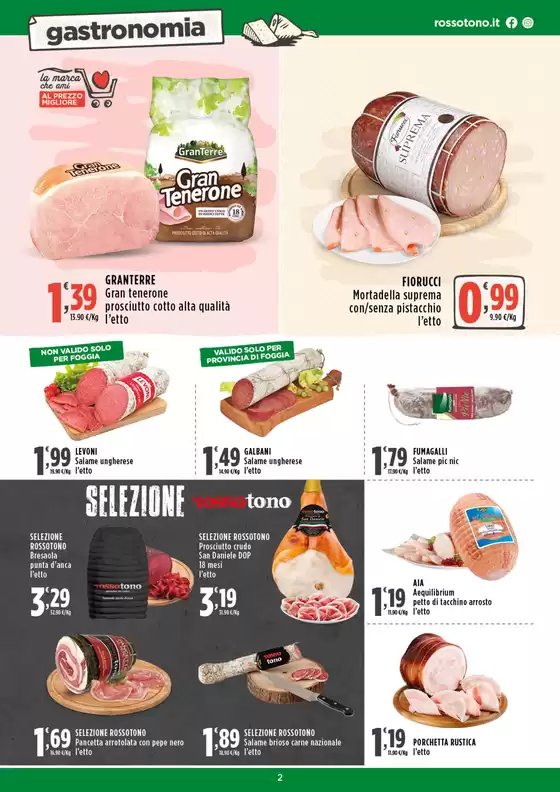 Volantino Supermercati Rossotono Local a Bovino | Marzo pazzo per le offerte | 13/3/2025 - 22/3/2025