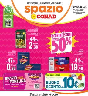 Offerte di Iper e super a Ghedi | Scontatissimi fino al 50% in Spazio Conad | 21/3/2025 - 31/3/2025