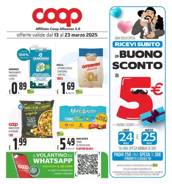 Volantino Coop a Latiano | offerte valide dal 13 al 23 marzo 2025 | 13/3/2025 - 23/3/2025