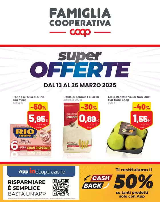 Volantino Coop a Tavernole sul Mella | Super offerte | 13/3/2025 - 26/3/2025