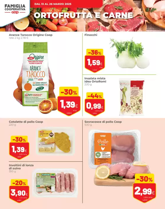 Volantino Coop a Tavernole sul Mella | Super offerte | 13/3/2025 - 26/3/2025