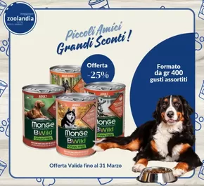Offerte di Animali a Lodi | Piccoli Amici Grandi Sconti! in Zoolandia Megastore | 13/3/2025 - 31/3/2025