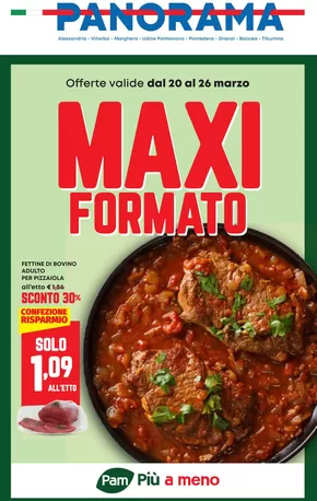 Volantino Panorama | Maxi formato | 20/3/2025 - 26/3/2025