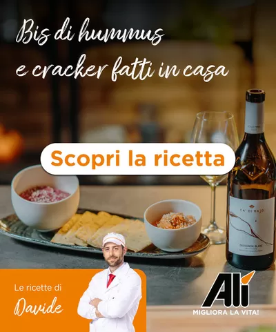 Offerte di Iper e super a Torri di Quartesolo | Le ricette di Davide in Alì e Alìper | 14/3/2025 - 26/3/2025
