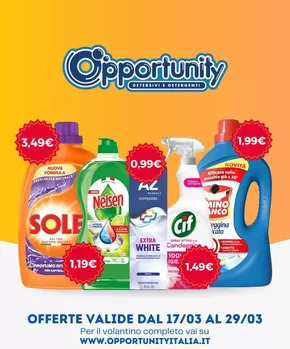 Volantino Opportunity Shop | Offerte valide dal 17/03 al 29/03 | 17/3/2025 - 29/3/2025